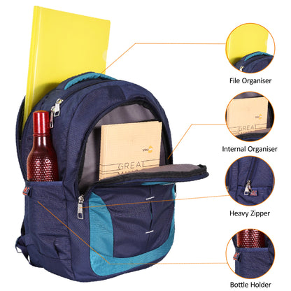 Dhariwal 37 Ltr School Bag SCB-306