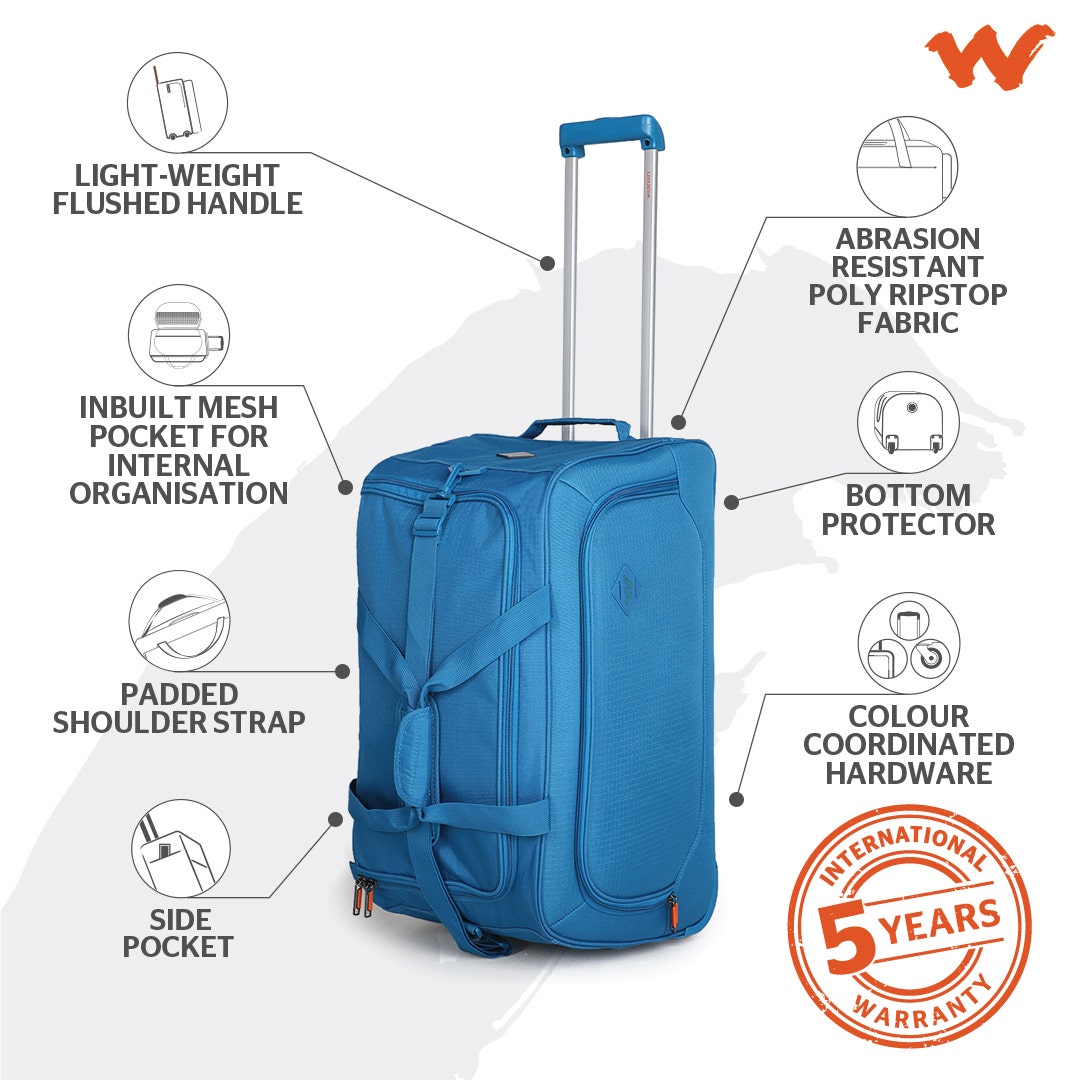 Wildcraft Cliff Rucksacks Trekking & Travelling Bag 45L Capacity | Black:  Buy Online at Best Price in UAE - Amazon.ae
