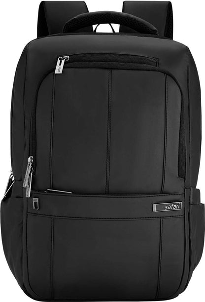 Safari Form Plus 3 Formal Laptop Compatible Backpack (Black)