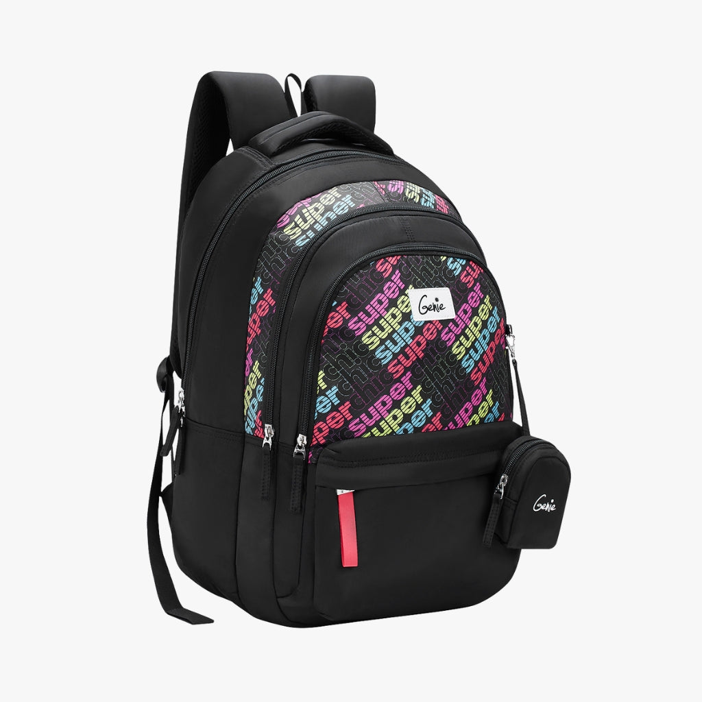 Flipkart.com | Genie Unicorn Bag - 3 compartments | Stylish and Trendy  College Bag | (Pink) Waterproof Backpack - Backpack