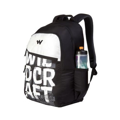 Wildcraft 35 Ltrs (19 Cms) Casual Standard Backpack(11619-Typo_Blk_Black)