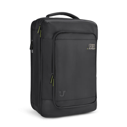 Urban Jungle by Safari Water Resistant, Padded, Premium Polyester Laptop Backpack with Trolley Sleeve for Men and Women