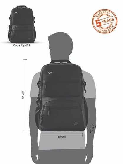 Wildcraft Evo Laptop Backpack 45 L (12962) (Coated: black)