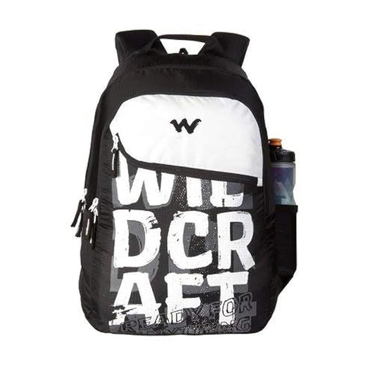 Wildcraft 35 Ltrs (19 Cms) Casual Standard Backpack(11619-Typo_Blk_Black)