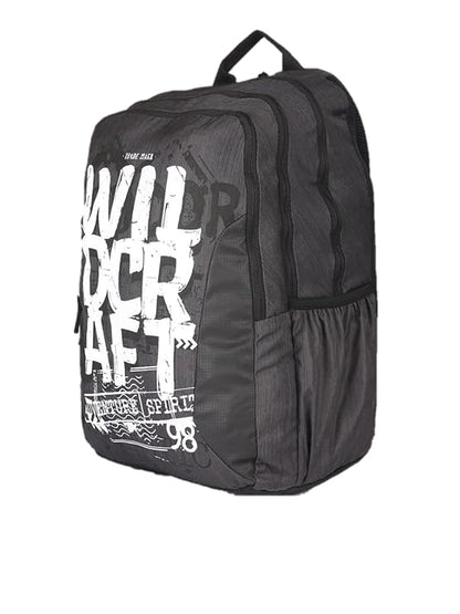 Wildcraft 44 Ltrs Blaze 3 Wc Bold Black White Casual Backpack (12273_Wc_Bold_Black_White)(HxWxD : 19x13.5x10.5)(inches)