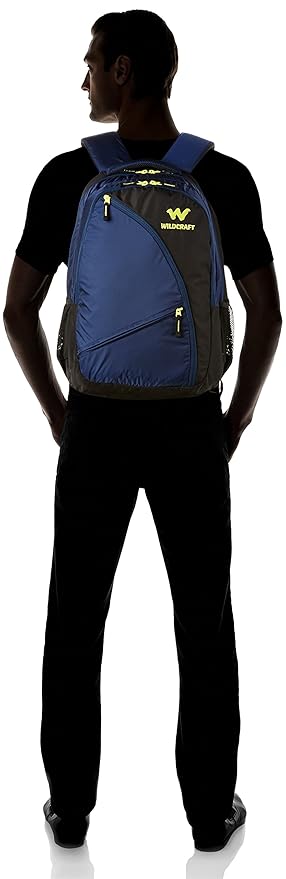 Wildcraft Turnaround Polyester Blue Laptop Backpack