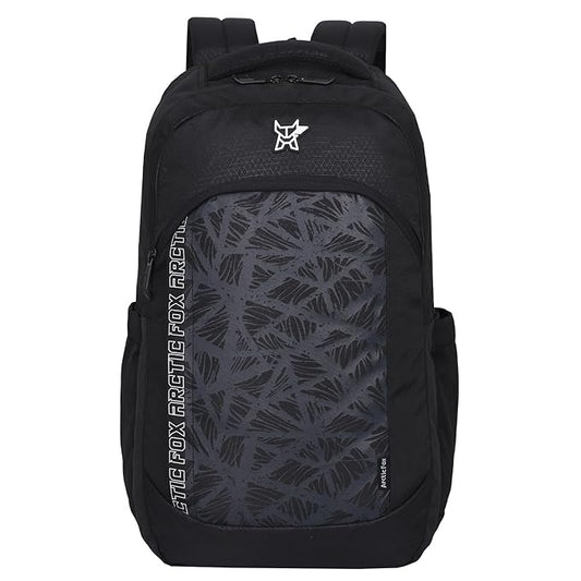 Arctic Fox Mesh Terrain Black 38 Liters, 15.6 inch Laptop Backpack for Men and Women
