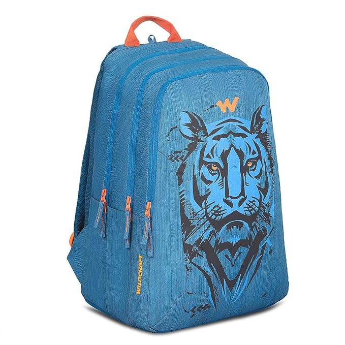 Wildcraft 44 Ltrs Blaze 3 Bike Top Blue Standard Backpack (12274_Tiger_Blue)(Hxwxd : 19X13.5X10.5)(Inches)