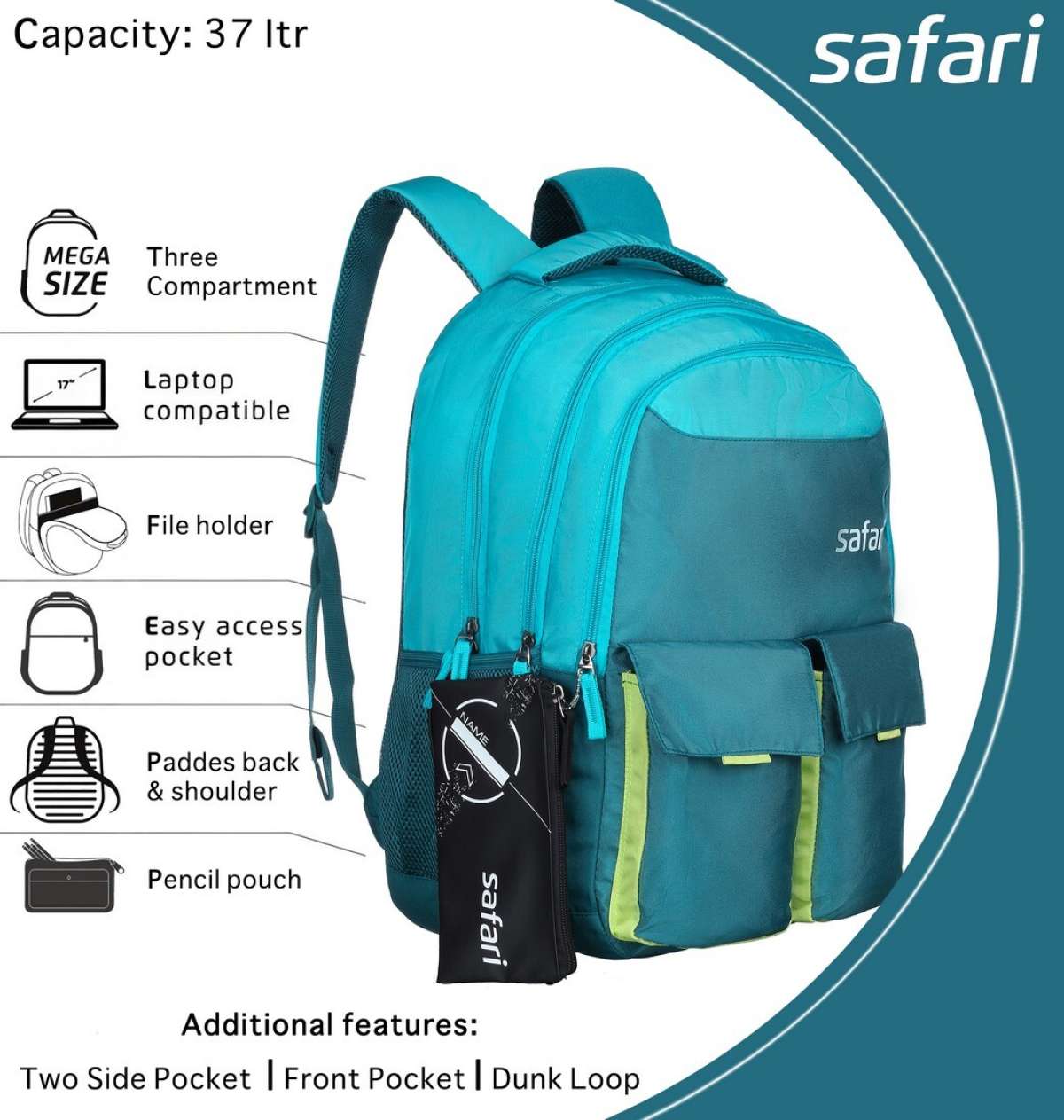 SAFARI wing12 37 L Backpack