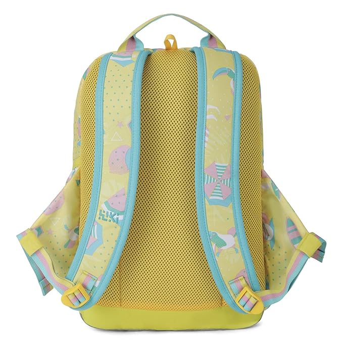 Wildcraft 21.5 Ltrs Girl Squad 1 Beach Yellow Casual Backpack (12344_Beach_Yellow)(HxWxD : 16x11x7.5)(inches)