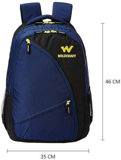 Wildcraft Turnaround Polyester Blue Laptop Backpack