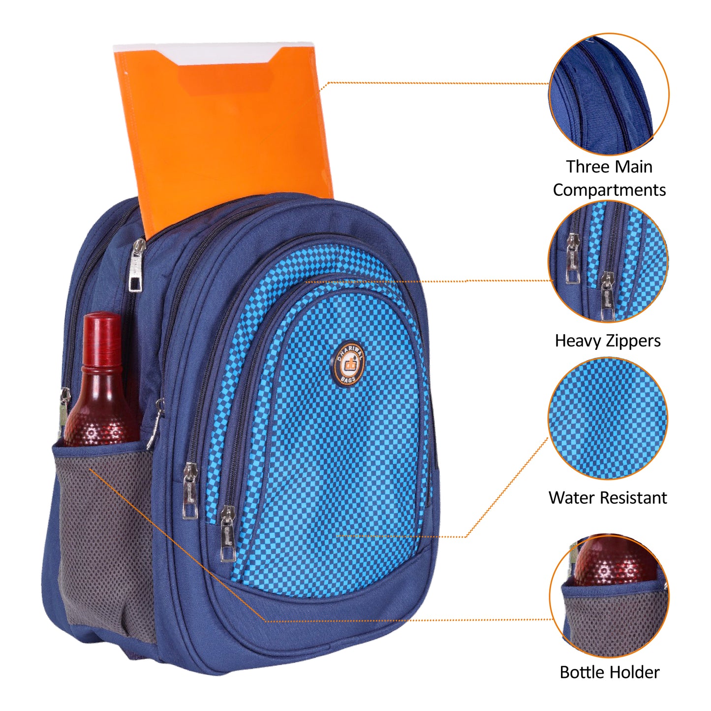 Dhariwal School Bag SCB-304 38Ltr