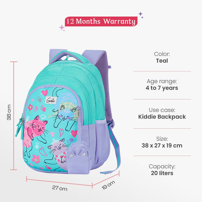 Purrfect Small Backpack for Kids