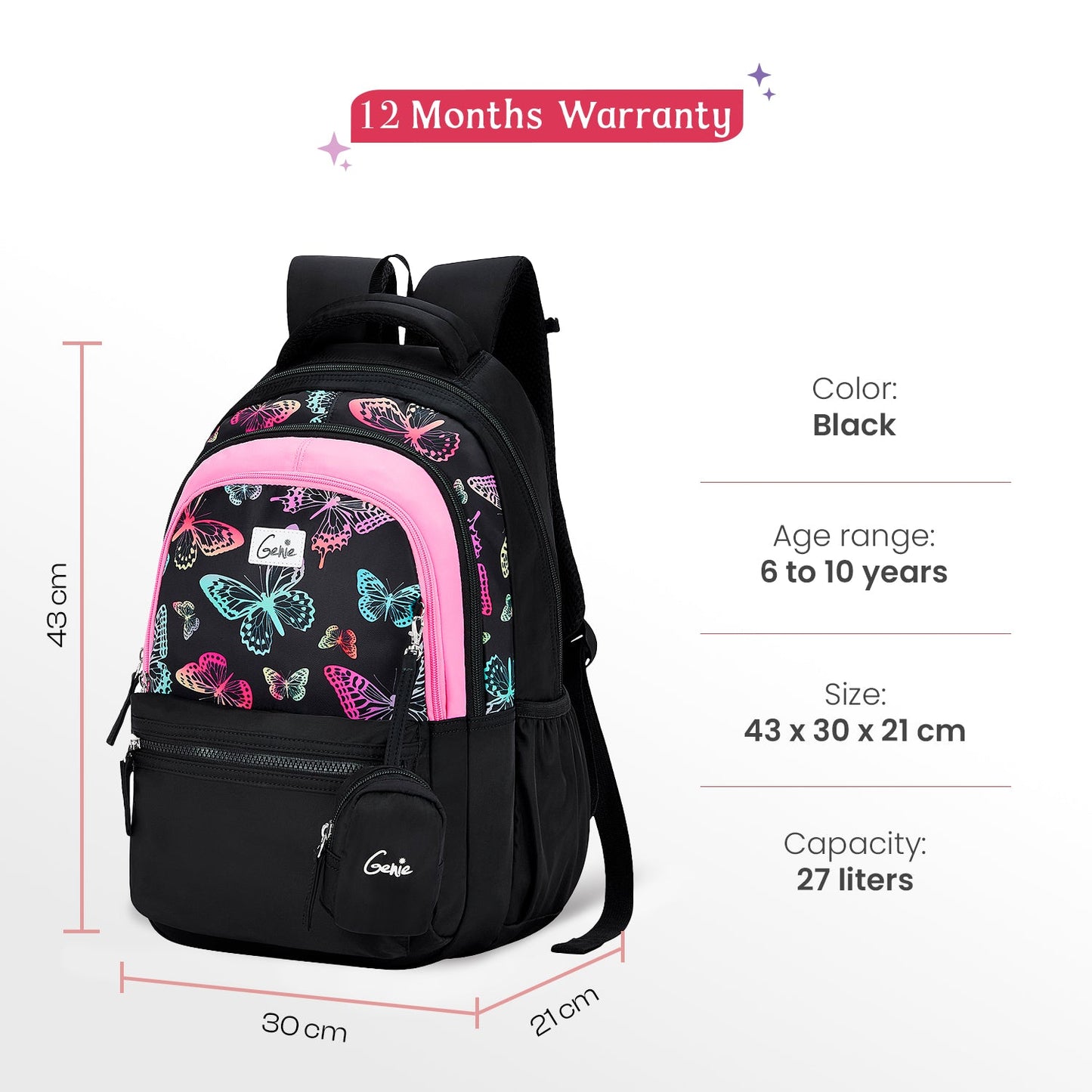 Nectar 27L School Backpack