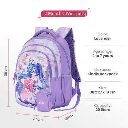 Mermaid Small Backpack for Kids