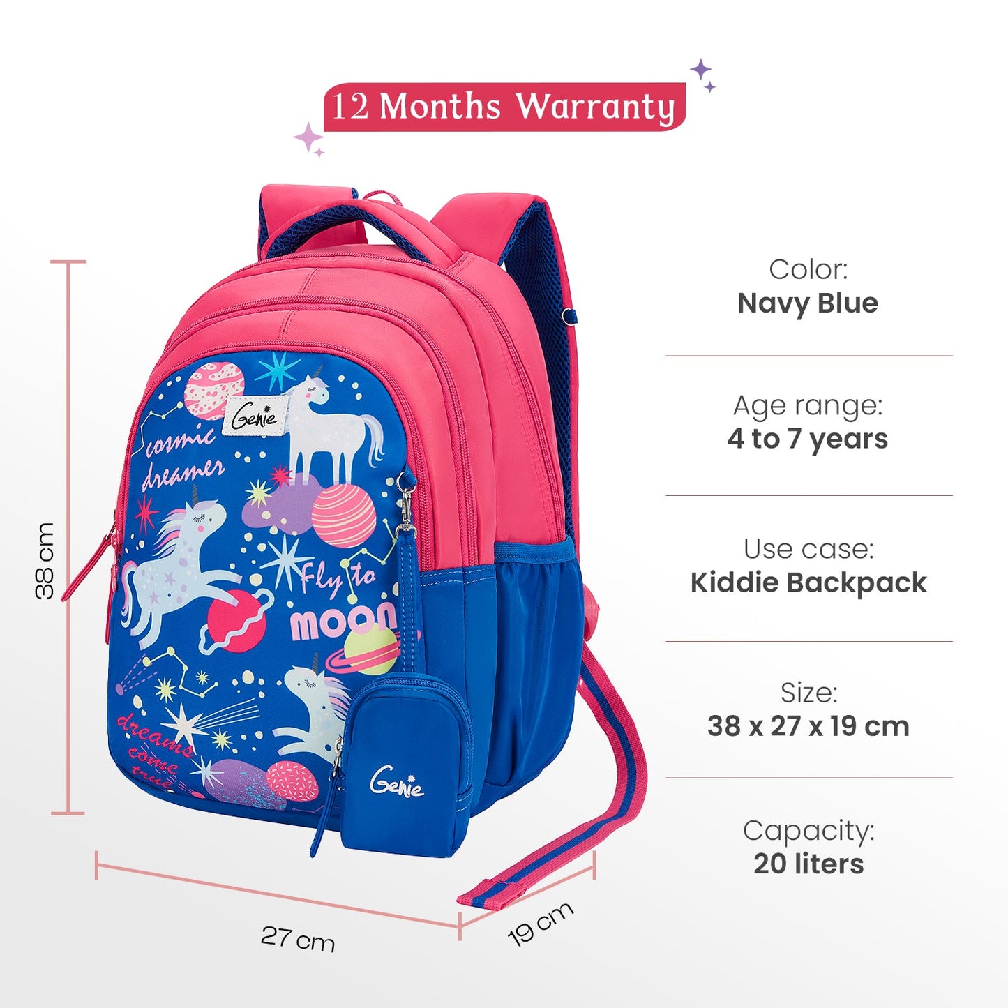 Unicornstar Small Backpack for Kids