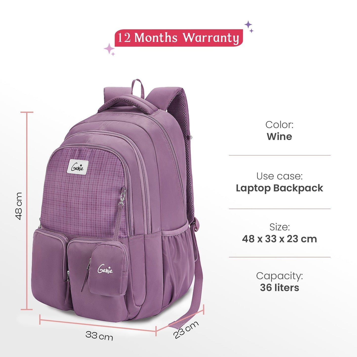 Ariana 36L Laptop Backpack