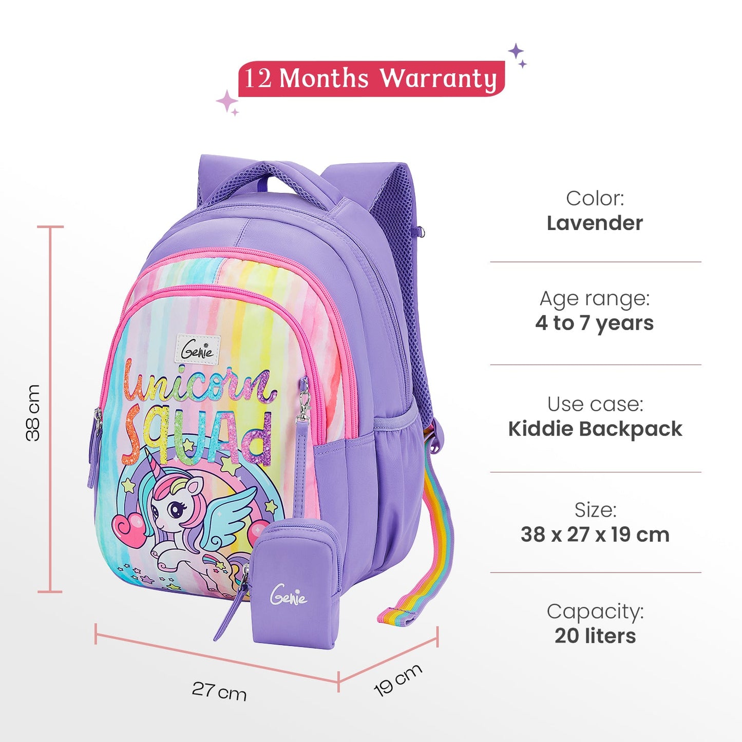 Unicornsquad Small Backpack for Kids