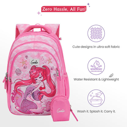 Mermaid Small Backpack for Kids