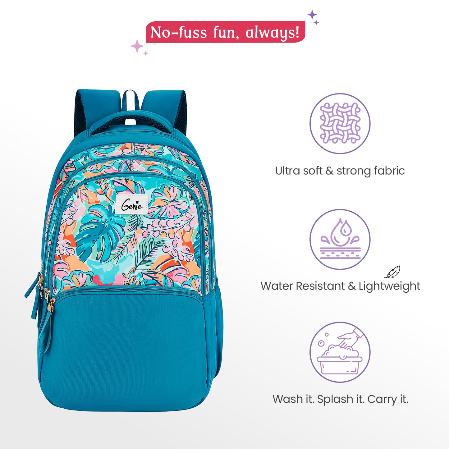 Sapphire 36L Laptop Backpack With Raincover