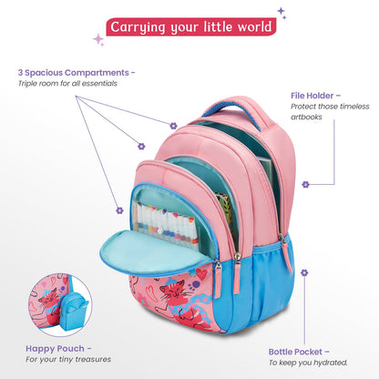 Purrfect Small Backpack for Kids