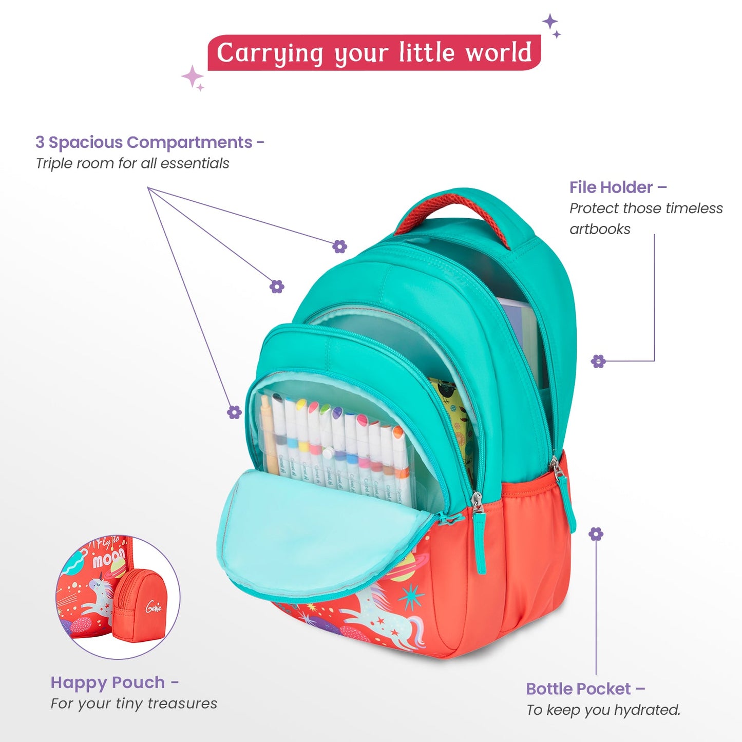 Unicornstar Small Backpack for Kids