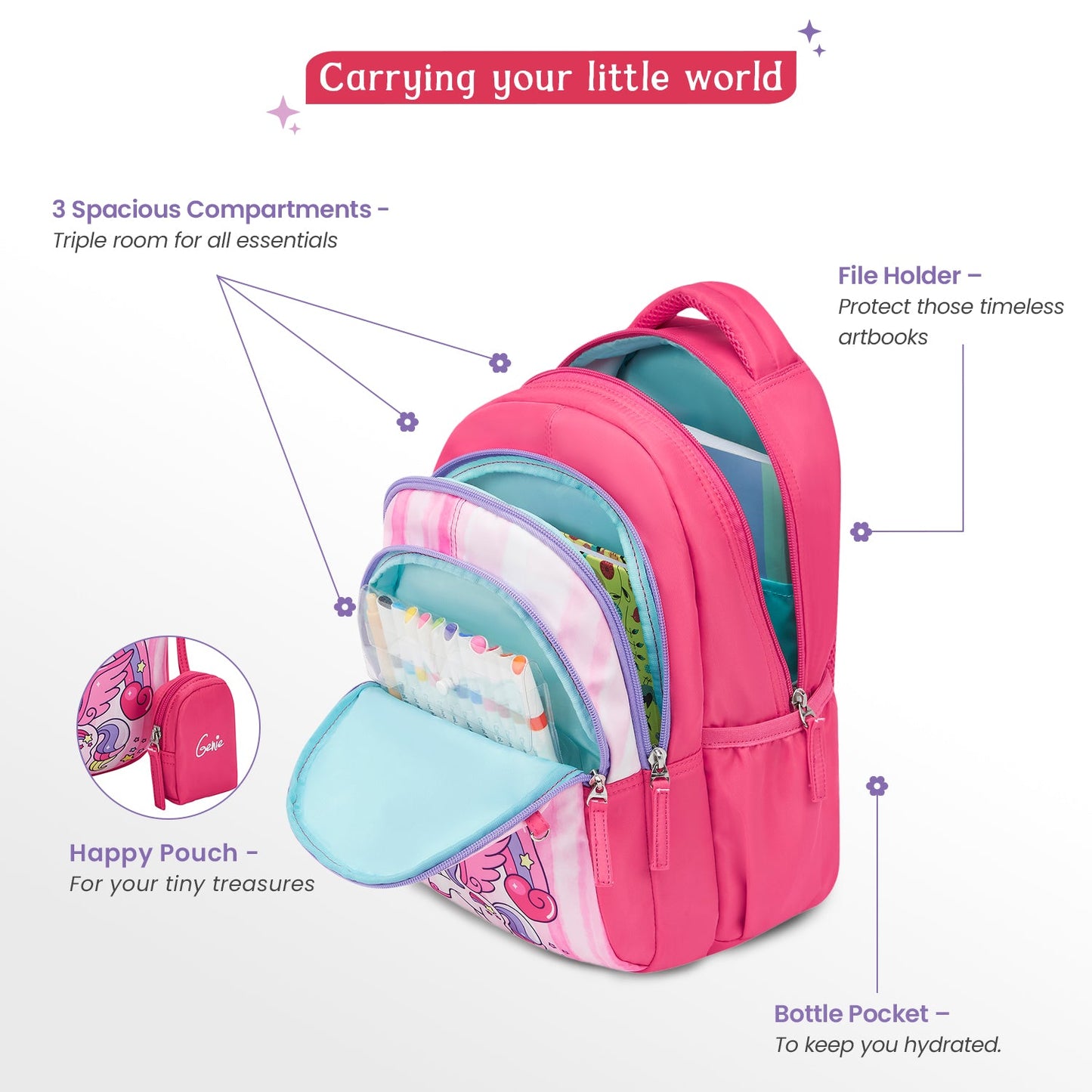 Unicornsquad Small Backpack for Kids