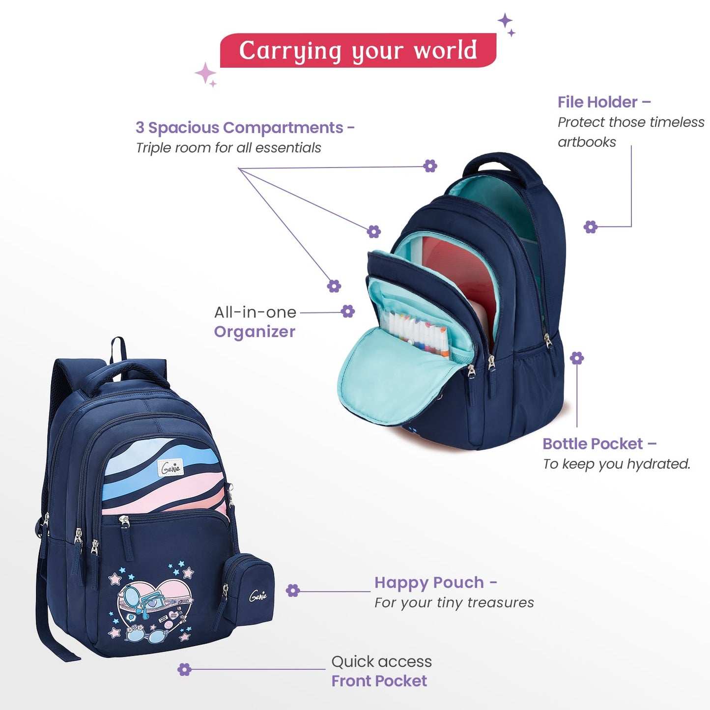 Starlight 27L School Backpack