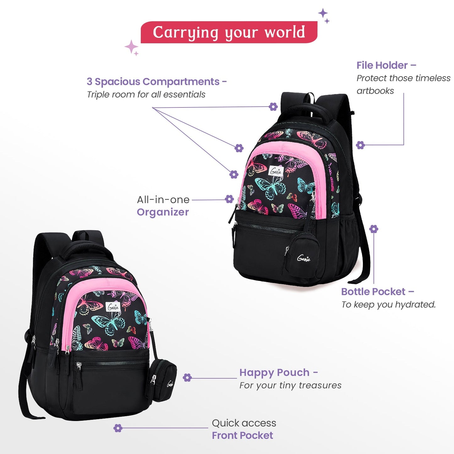 Nectar 27L School Backpack