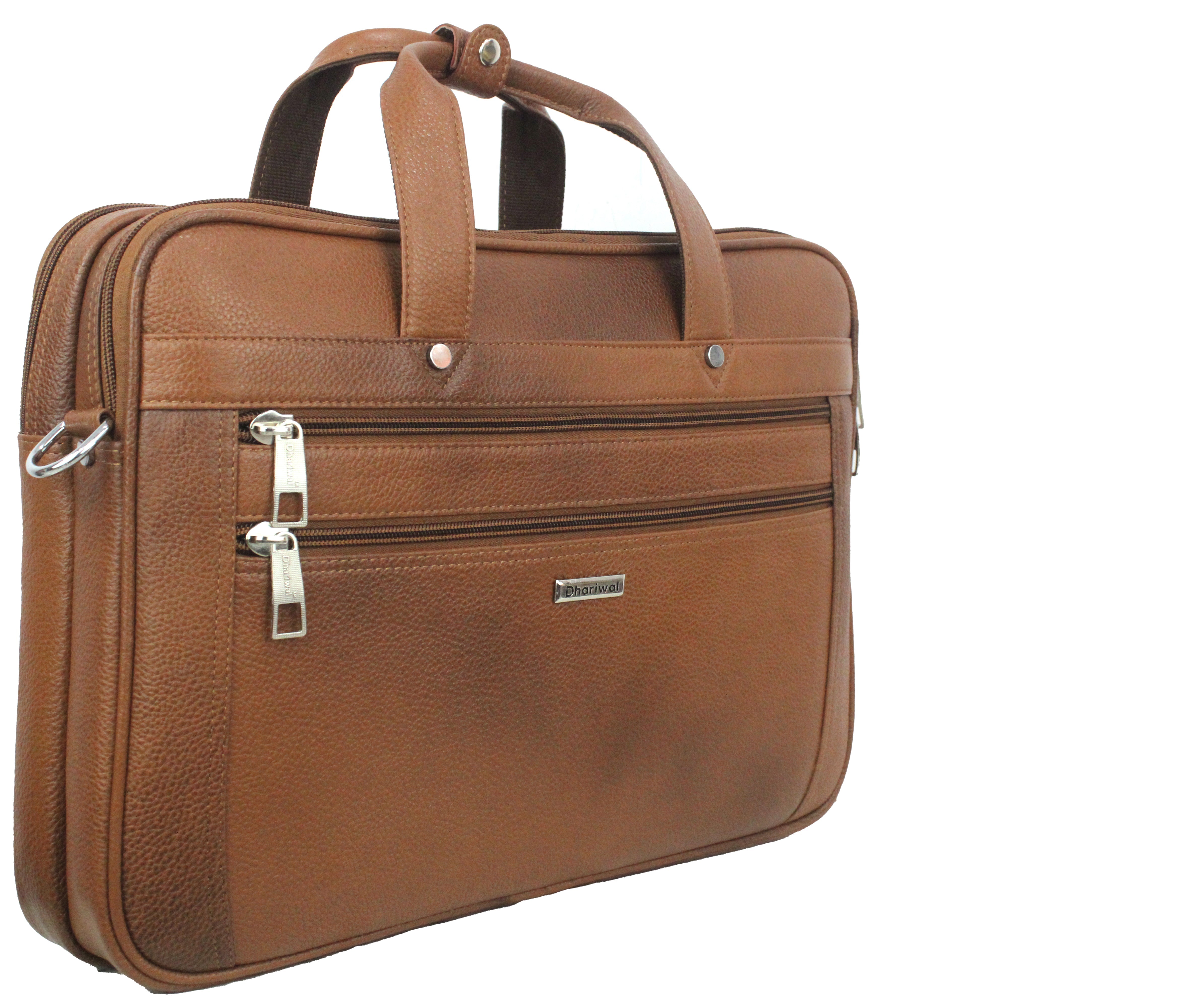 LINDSEY STREET Genuine Leather Laptop Messenger Bag for Men | Leather