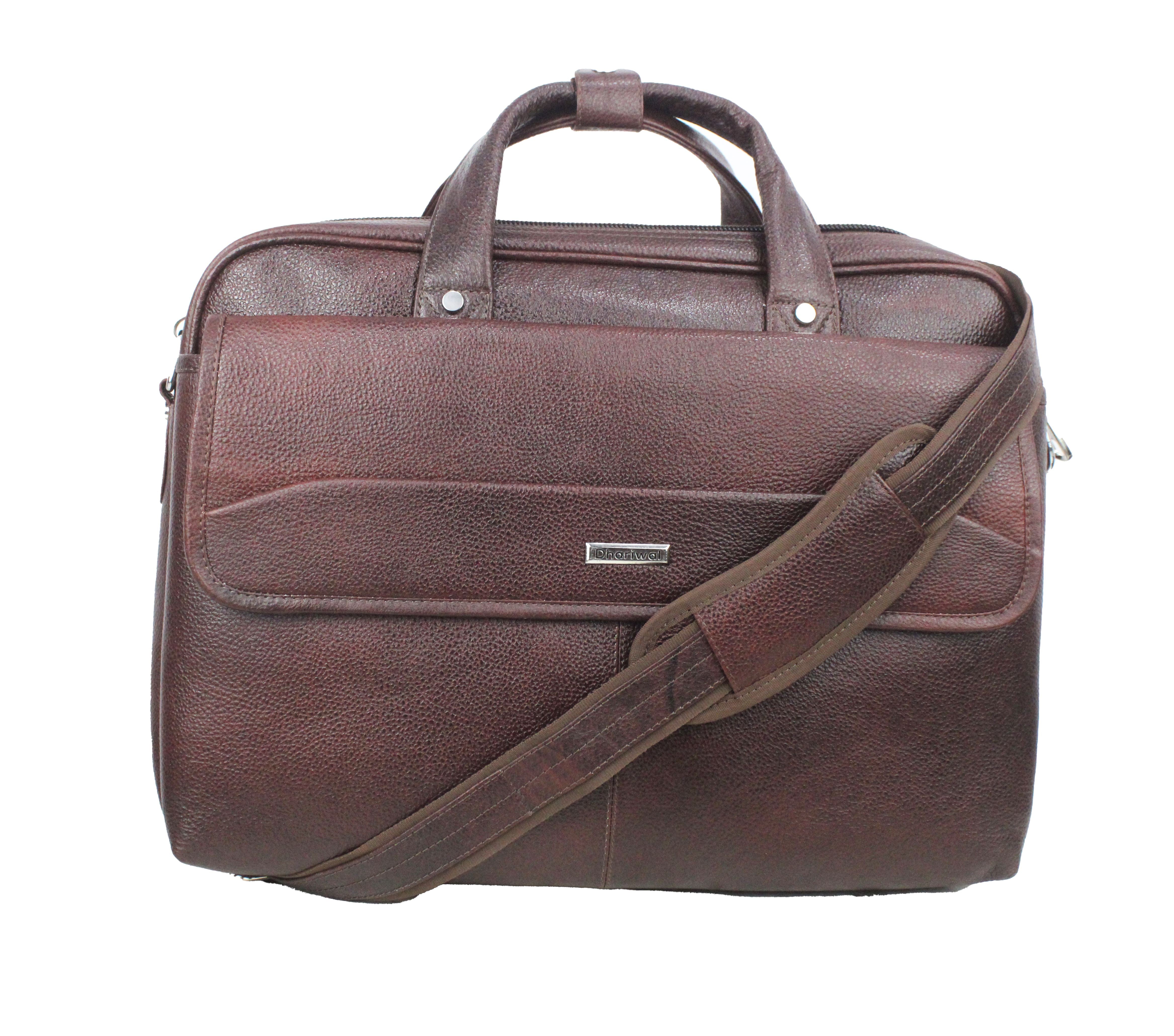 ABYS 15.6 Inch Genuine Leather Designer Laptop Briefcase||Messenger Bag||  Sling Bag || Shoulder Bag for Men & Women Laptop Bag - ABYS : Flipkart.com